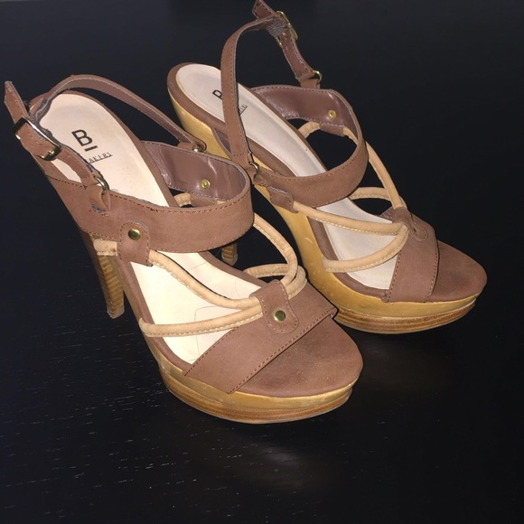 Brown Wooden Sandals