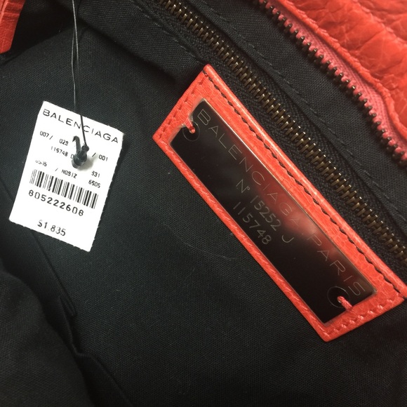 Balenciaga classic city orange red - Picture 2 of 4
