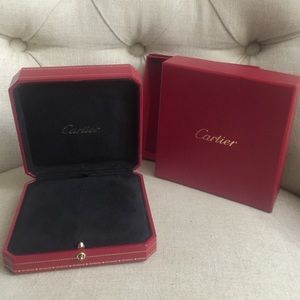 Empty Cartier gift box -authentic