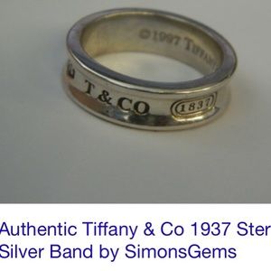Tiffany & co. 1837 ring