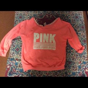 Pink Victoria's Secret neon pink top