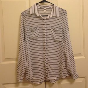 Long sleeve blouse
