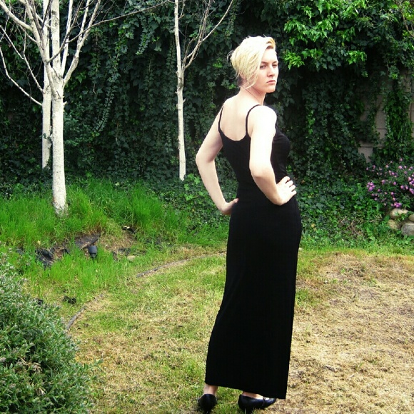 Cowl Neck Bodycon Maxi Gown - Picture 2 of 2