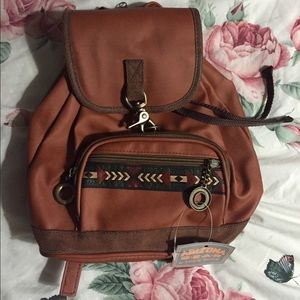 Small Brown 90s Backpack ✨FESTIVAL ITEM✨