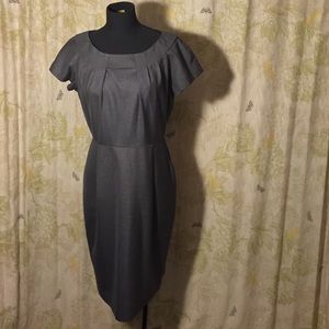 Classic Gray Business Dress