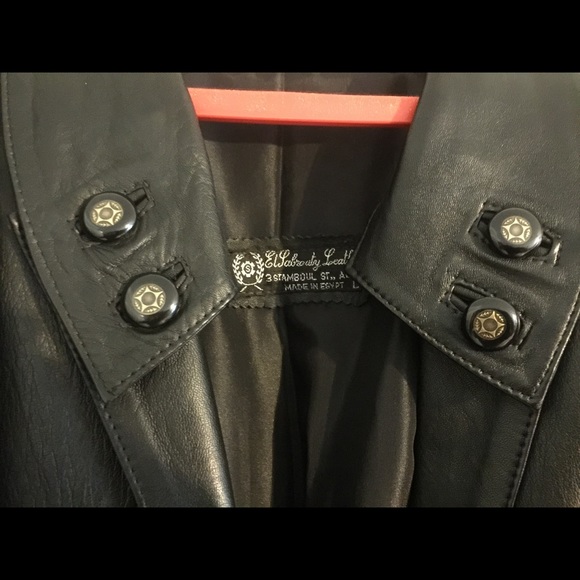 Leather Rider Coat. - Picture 3 of 3