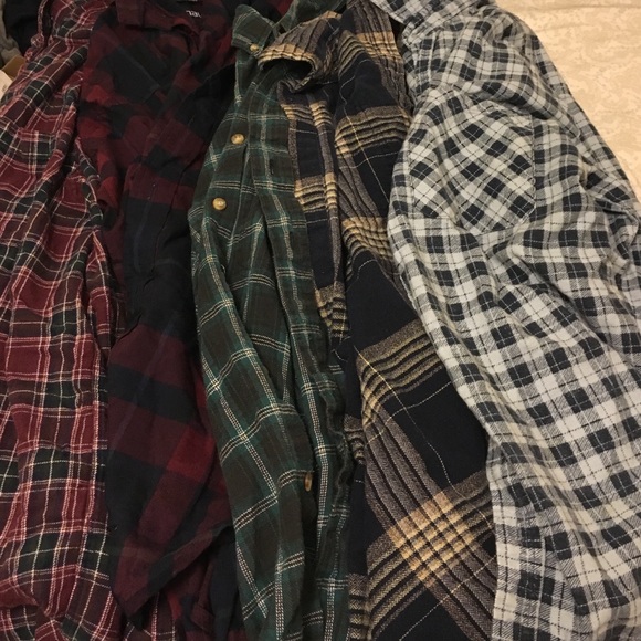 Vintage/Thrifted Flannels