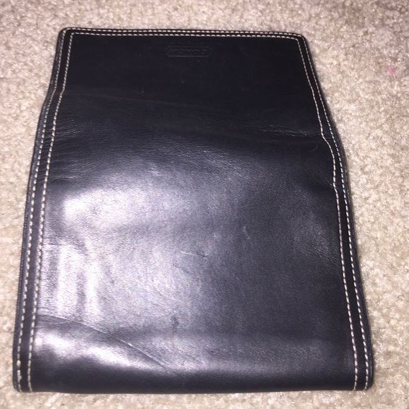 Coach Black Leather Wallet - Picture 2 of 4