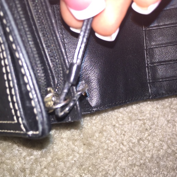 Coach Black Leather Wallet - Picture 4 of 4
