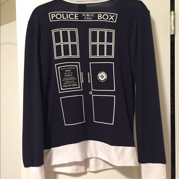 Dr. Who cardigan