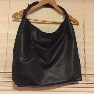 BLACK LEATHER BAG