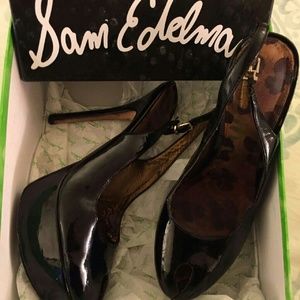 Sam Edelman Novato Black Patent Leather
