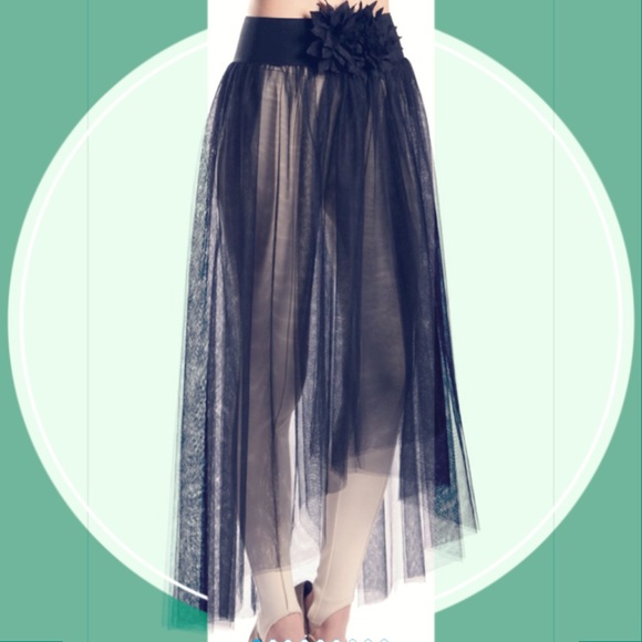 ๐บHOST PICK 4/2๐บSTUNNING HIGH LOW SHEER SKIRT - Picture 3 of 3