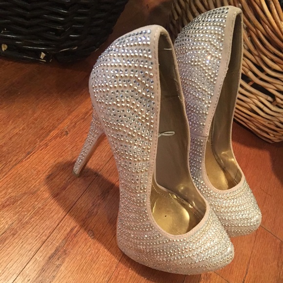 Sparkle high heels