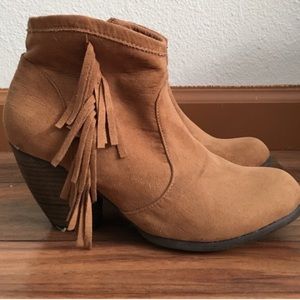 Black Poppy Ankle Boots