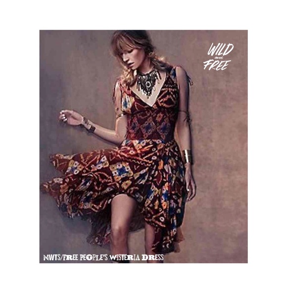 Nwts/Free People's/Wisteria Dress/SZ-Small - Picture 2 of 4