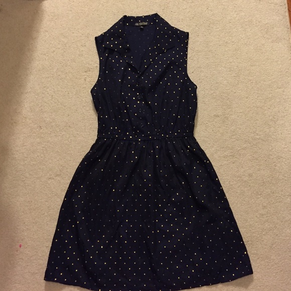 Navy Blue Dress