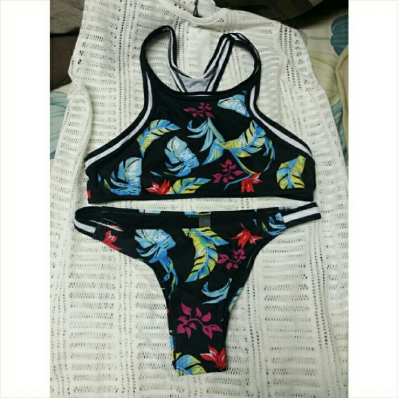Floral Racerback Swimsuit