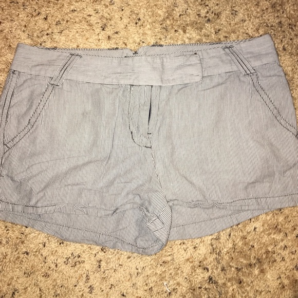 J crew seersucker shorts