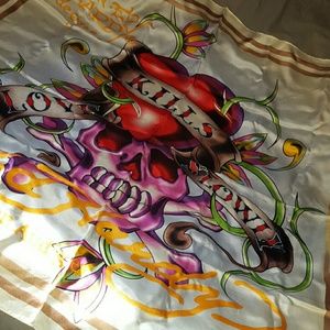 Ed Hardy Silk Scarf Ed Hardy Silk Scarf