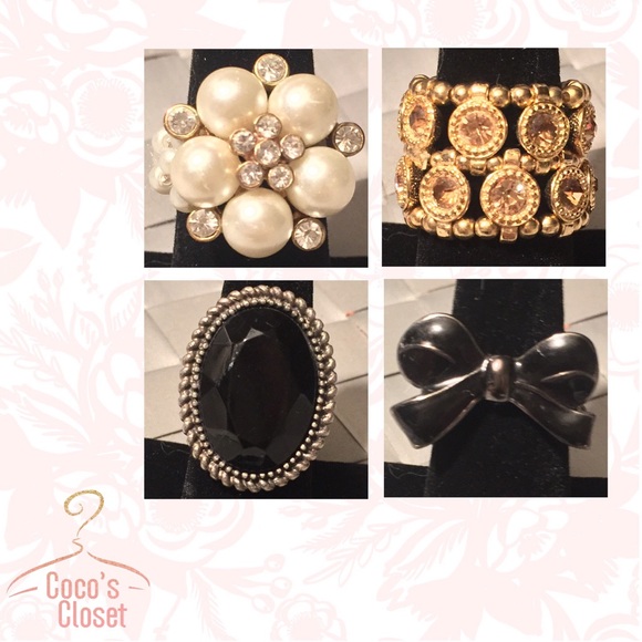 Jewelry - OSFA cocktail rings