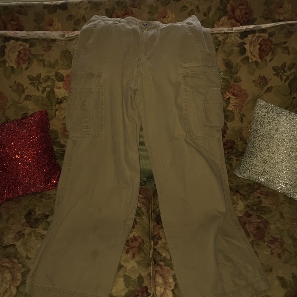 Men's cargo khaki pants - Picture 1 of 1