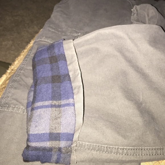 Men's insulated charcoal gray pants - Picture 2 of 3