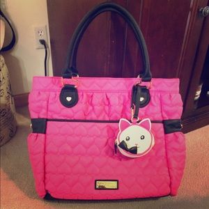 Beautiful Betsey Johnson Baby Bag
