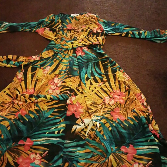 Beautiful long flowery dress