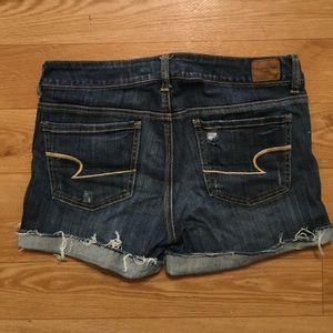 American Eagle Midi Jean Shorts