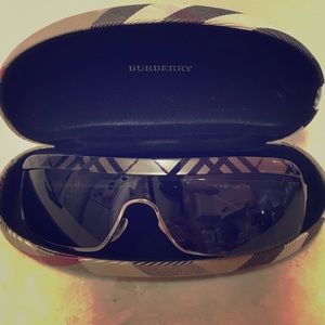 Burberry sunglasses with case