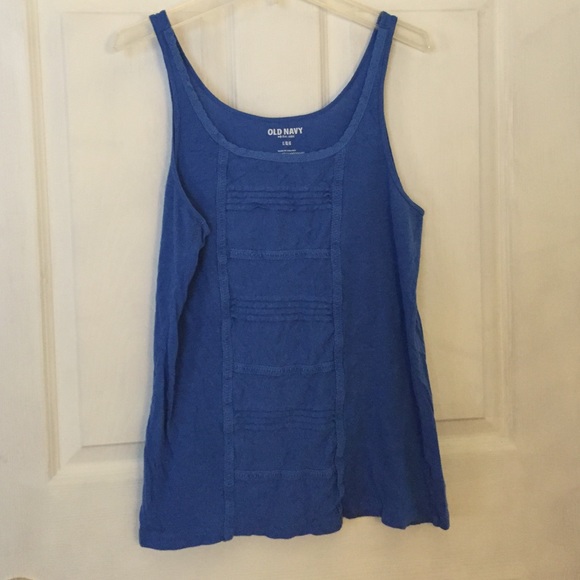 Blue tank top