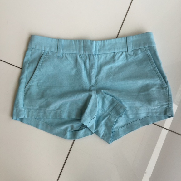 Blue jcrew shorts