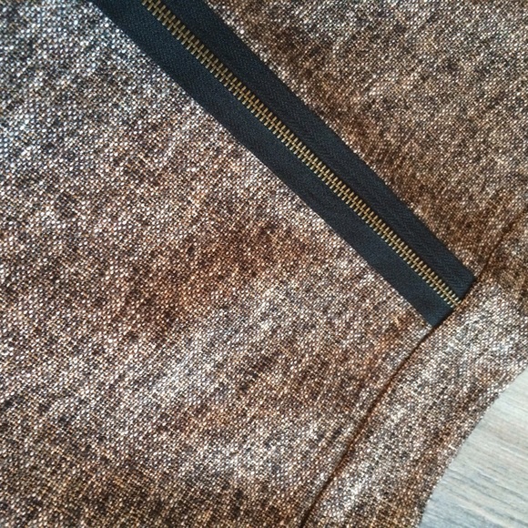 Classiques Entier Skirts - Brown tweed and zippered skirt Classiques Entier Skirts - Brown tweed and zippered skirt