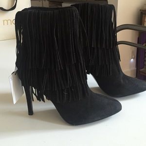 Fringe Zara Booties