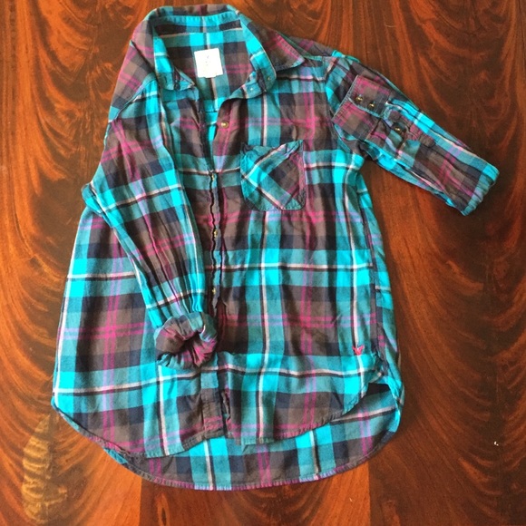 American Eagle vintage boyfriend button down