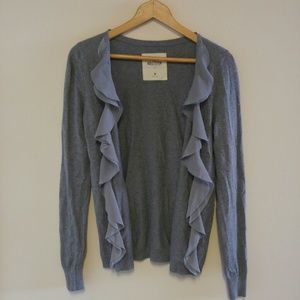 Gray Hollister cardigan