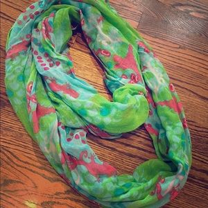 Lilly Pulitzer infinity scarf