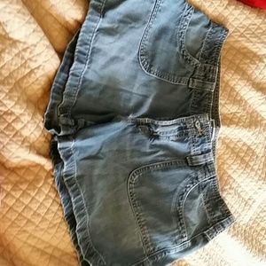 Jean shorts- low waisted