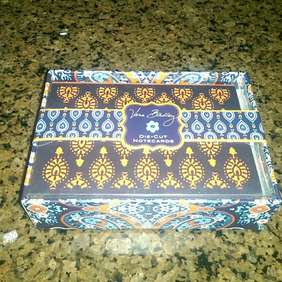 New Vera Bradley Marrakesh Die-Cut Notecards