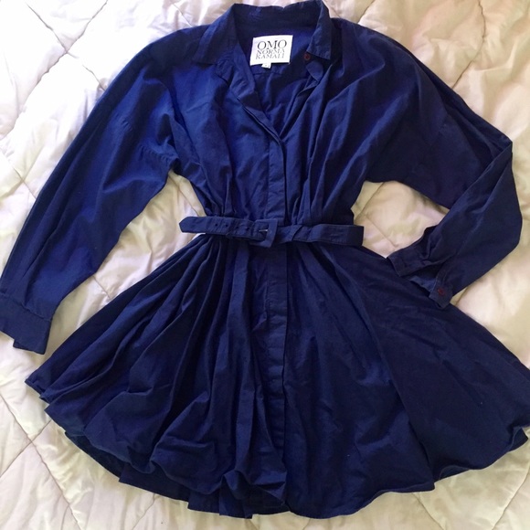 Norma Kamali belted dress