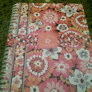 New Vera Bradley Pixie Blooms Mini Notebook