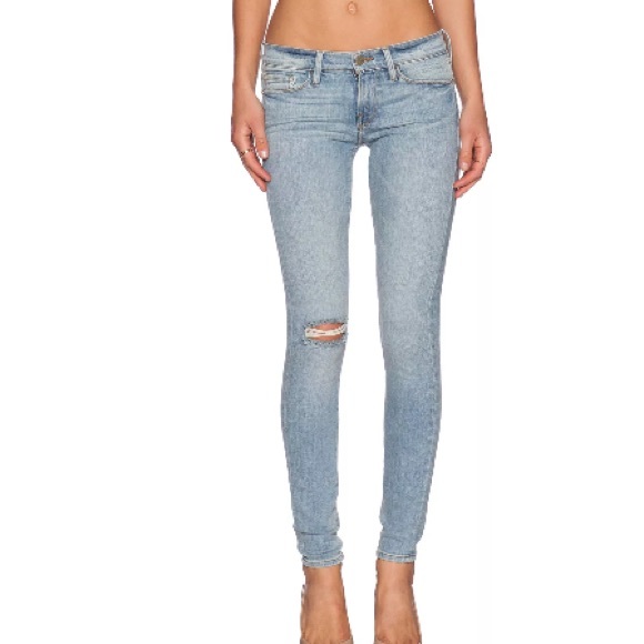 Frame Denim  Le Skinny De Jeanne Crop 26