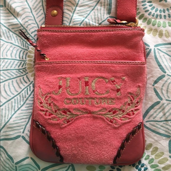 Juicy couture cross body purse