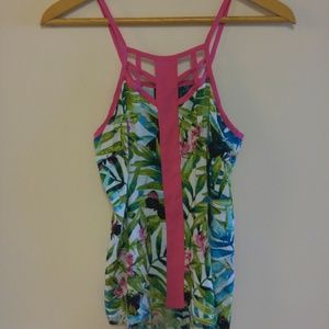 Nicole Miller caged tank