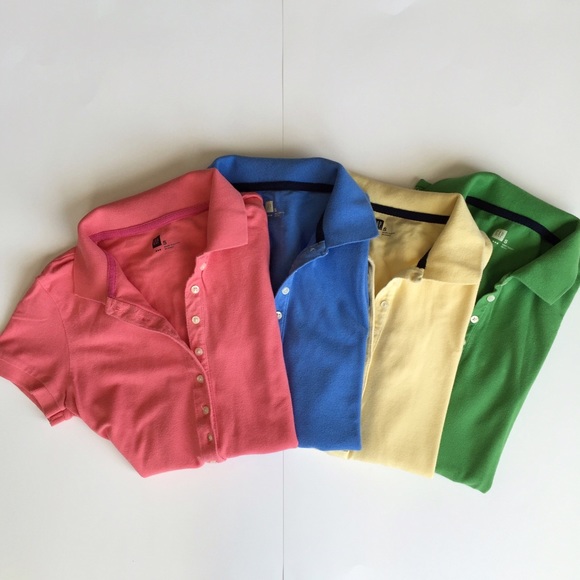 4 Gap polo shirts bundle