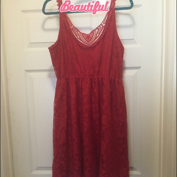 Red dress
