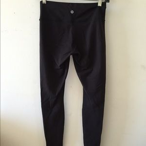 Lulu Lemon s2, black long wunder under pant