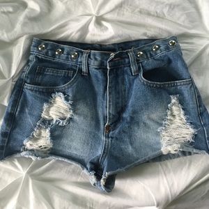High waisted forever 21 shorts