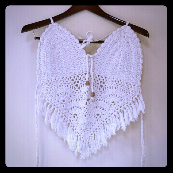 Tops - Bohemian Crochet halter